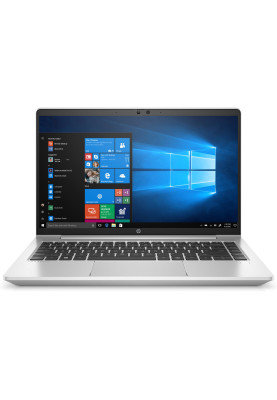 Ноутбук НР ProBook 440 G8 (2R9C8EA) 14" Full HD IPS (1920x1080)/i5-1135G7 (2.4-4.2)/8GB/SSD256Gb/Intel Iris X/Сенсор відбитків пальців/Підсвітка клавіатури/W10p64/1.38кг/Сріблястий (Українська клавіатура)