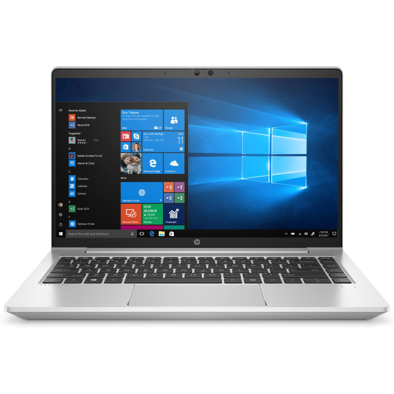 Ноутбук НР ProBook 440 G8 (2R9C8EA) 14" Full HD IPS (1920x1080)/i5-1135G7 (2.4-4.2)/8GB/SSD256Gb/Intel Iris X/Сенсор відбитків пальців/Підсвітка клавіатури/W10p64/1.38кг/Сріблястий (Українська клавіатура)