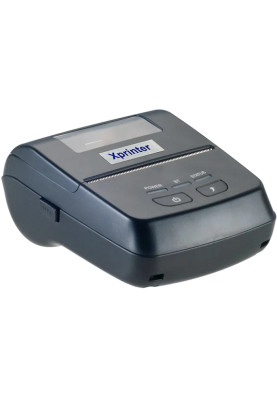 Мобільна друкарка чеків Xprinter XP-P801A(термодрук,70мм/с,стрічка72 мм,203DPI,USB,Bluetooth,чорний)