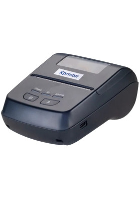 Мобільна друкарка чеків Xprinter XP-P801A(термодрук,70мм/с,стрічка72 мм,203DPI,USB,Bluetooth,чорний)