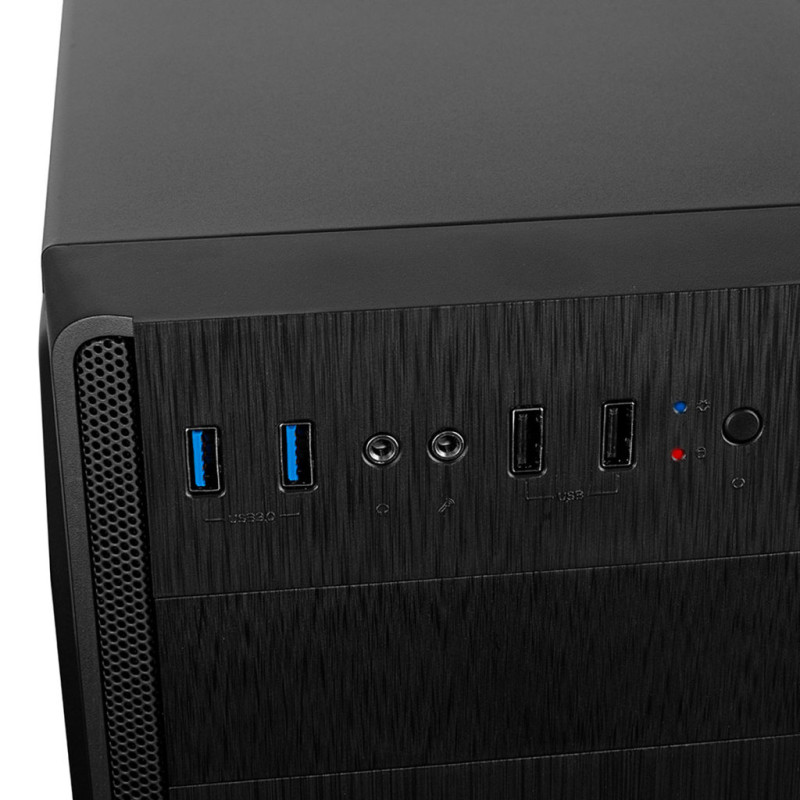 Корпус Modecom ARIEL USB3.0 BLACK без БЖ ATX