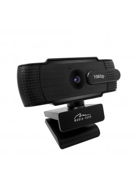 Веб-камера  Media-Tech LOOK V Privacy Full HD 2Mpix чорна