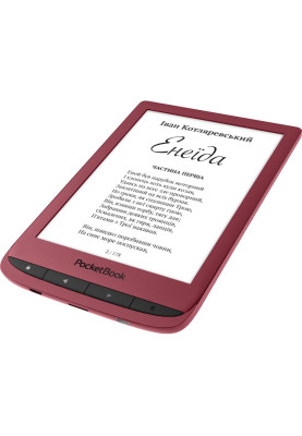 Електронна книжка PocketBook 628, Touch Lux 5, Ruby Red