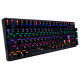 Клавіатура ігрова механічна Hator Starfall, Outemu Blue Rainbow LED Black USB
