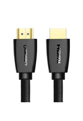 Кабель HDMI M - M, 5.0 м, V1.4 With Braid 4K@30Hz, HD118 UGREEN Чорний