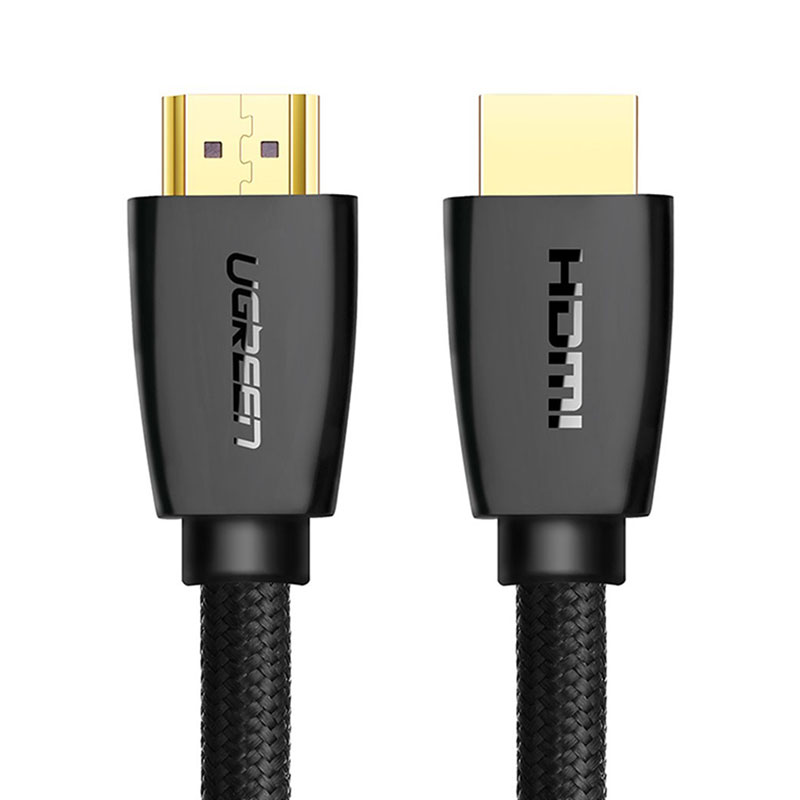 Кабель HDMI M - M, 5.0 м, V1.4 With Braid 4K@30Hz, HD118 UGREEN Чорний