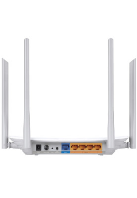 Маршрутизатор TP-Link EC220-F5, Wi-Fi 5-го покоління, 300 Мбіт/с на 2,4 ГГц + 867 Мбіт/с на 5 ГГц.