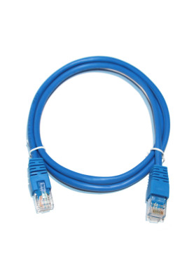 Патчкорд UTP Cat.5e ( 1м синій), Cablexpert