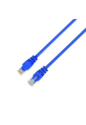 Патчкорд UTP Cat.5e ( 1м синій), Cablexpert