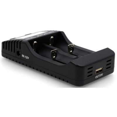 Зарядний пристрій LiitoKala Lii-300, 2x(Lion/NiMH/NiCd), Power Bank, discharge function, display
