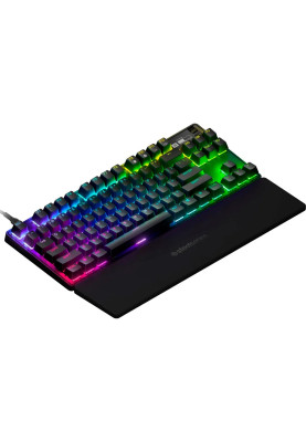 Клавіатура ігрова SteelSeries Apex Pro TKL UA HyperMagnetic Switches, OmniPoint 2.0, OLED