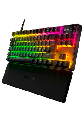 Клавіатура ігрова SteelSeries Apex Pro TKL UA HyperMagnetic Switches, OmniPoint 2.0, OLED