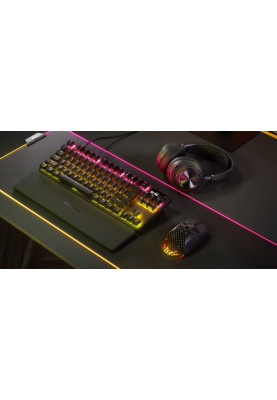 Клавіатура ігрова SteelSeries Apex Pro TKL UA HyperMagnetic Switches, OmniPoint 2.0, OLED