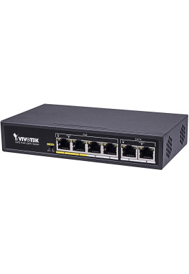 Комутатор VIVOTEK AW-FET-060C-065, Unmanaged 4xFE PoE + 2xFE UTP Switch