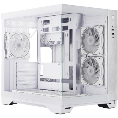 Корпус Chieftec VISIO GM-30W-TG-OP ATX, без БЖ, White