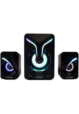 Акустична система 2.1 MICROLAB U-270 11W, USB, LED, чорна