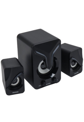 Акустична система 2.1 MICROLAB U-270 11W, USB, LED, чорна