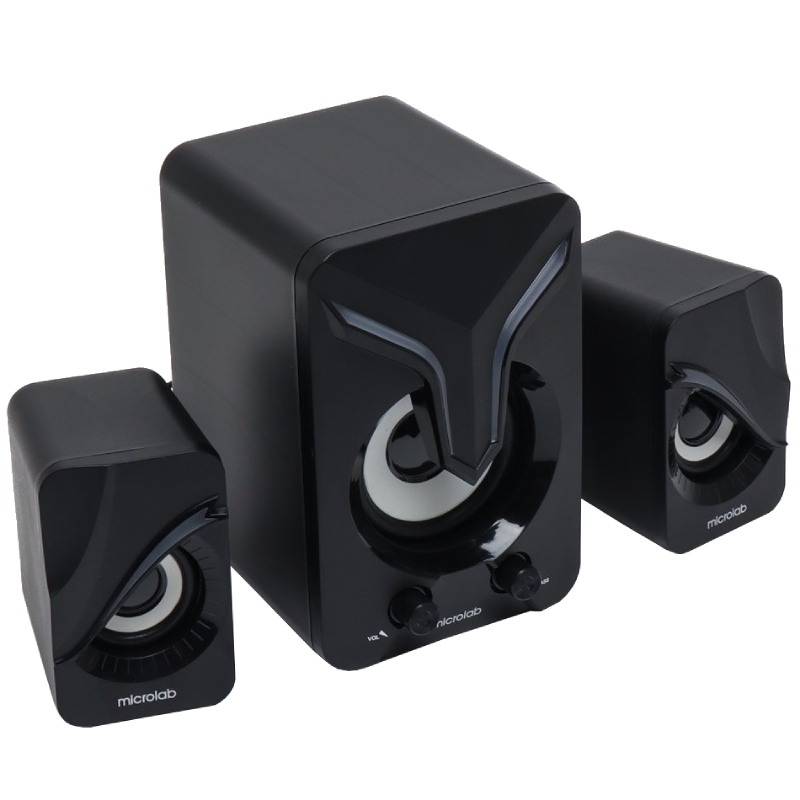 Акустична система 2.1 MICROLAB U-270 11W, USB, LED, чорна
