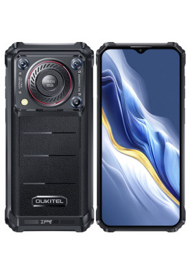 Смартфон Oukitel WP36 6.52" HD+ /8GB/128GB MT8788 /10600mAh /13+5Мп/ IP69K /NFC Black