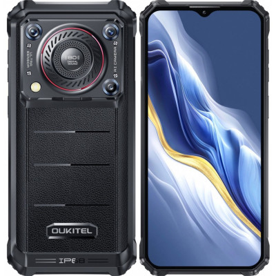 Смартфон Oukitel WP36 6.52" HD+ /8GB/128GB MT8788 /10600mAh /13+5Мп/ IP69K /NFC Black