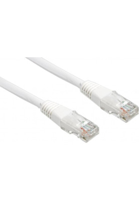 Патчкорд UTP Cat.5e ( 0,5м білий), Cablexpert
