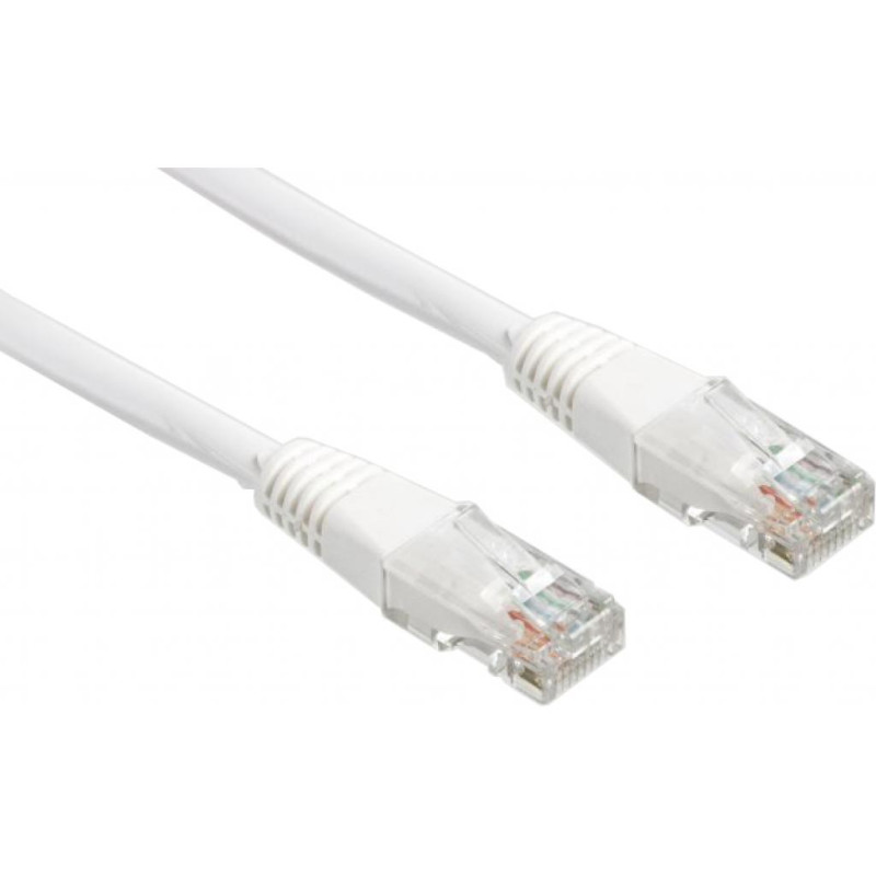 Патчкорд UTP Cat.5e ( 0,5м білий), Cablexpert