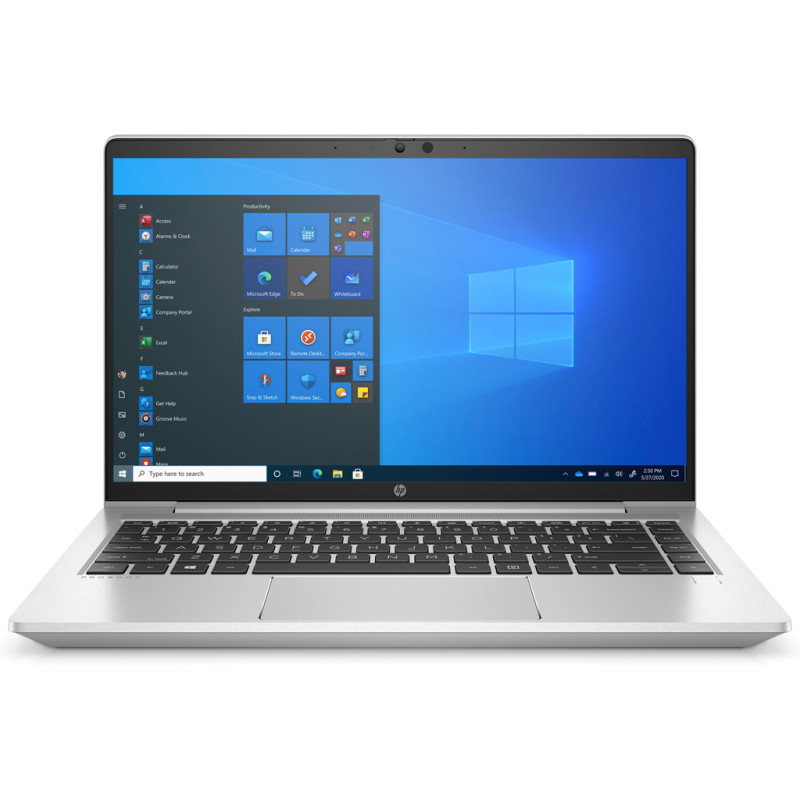 Ноутбук HP ProBook 445 G8 (2U741AV_V2) 14" Full HD IPS (1920x1080) 400 nits/Ryzen5 5600U (2.3-4.2) /16Gb/SSD512Gb/Radeon/Сенсор відбитків пальців/Підсвітка клавіатури/DOS/1.37кг/Сріблястий (Українська клавіатура)