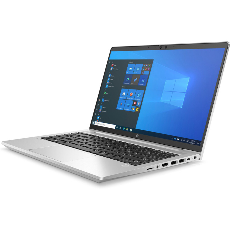 Ноутбук HP ProBook 445 G8 (2U741AV_V2) 14" Full HD IPS (1920x1080) 400 nits/Ryzen5 5600U (2.3-4.2) /16Gb/SSD512Gb/Radeon/Сенсор відбитків пальців/Підсвітка клавіатури/DOS/1.37кг/Сріблястий (Українська клавіатура)