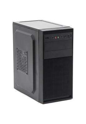 Корпус Casecom GN-1718 450W-120mm USB 3.0 mATX, Black