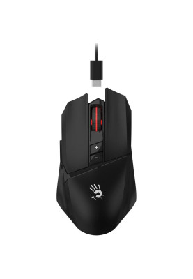 Мишка  A4-Tech Bloody R36 Ultra, бездротова, 7кн, 12000 dpi, чорна
