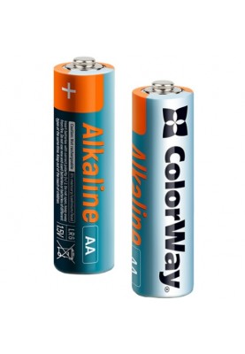 Батарейка AА/LR06, Alkaline Power, лужні, СolorWay, BL (40шт.)