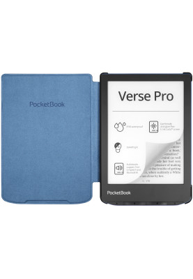Обкладинка PocketBook 6", PB629/634, Shell cover, синя