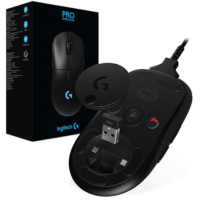 Мишка Logitech G Pro Gaming бездротова чорна