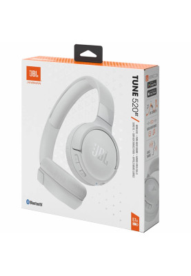 Навушники JBL T520BT White JBLT520BTWHTEU