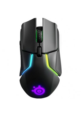 Мишка SteelSeries Rival 650 Wireless, RGB, 12000dpi., 7кн., Dual Sensor, чорна