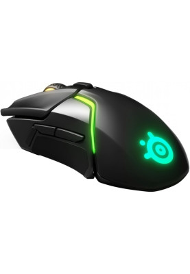 Мишка SteelSeries Rival 650 Wireless, RGB, 12000dpi., 7кн., Dual Sensor, чорна