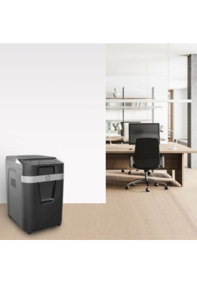 Знищувач документів HP Pro Shred Auto 200CC, CrossCut Paper Shredder, A4, 80g х 10 л.,4*20, 32л.,P-4