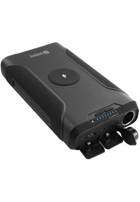 УМБ Sandberg Survivor 72000mAh DC70W, PD,2xUSB-C 60W,QC3.0(18W)USB-A, Cigar Lighter,Wireless, Li-Ion
