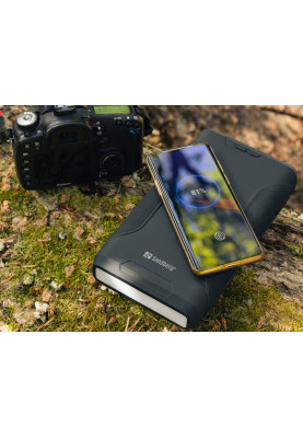 УМБ Sandberg Survivor 72000mAh DC70W, PD,2xUSB-C 60W,QC3.0(18W)USB-A, Cigar Lighter,Wireless, Li-Ion