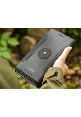 УМБ Sandberg Survivor 72000mAh DC70W, PD,2xUSB-C 60W,QC3.0(18W)USB-A, Cigar Lighter,Wireless, Li-Ion
