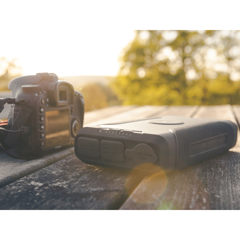 УМБ Sandberg Survivor 72000mAh DC70W, PD,2xUSB-C 60W,QC3.0(18W)USB-A, Cigar Lighter,Wireless, Li-Ion