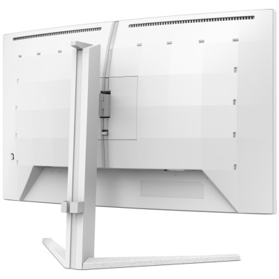 TFT 27" Philips 27M2C5501, QHD 2K, Fast VA, вигнутий, 180Гц, 2хHDMI, DP, HAS, білий