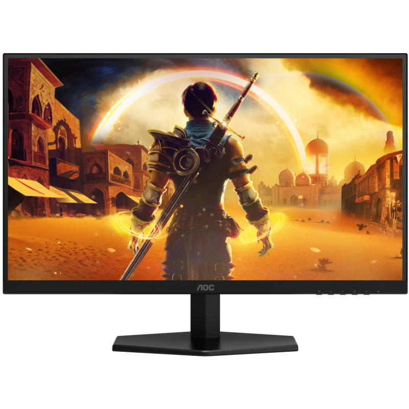 TFT 27" AOC 27G42E, Fast IPS, 180 Гц, HDMI, DP, чорно-червоний