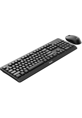 Комплект бездротовий Philips 6307 (клавіатура + мишка) UA чорний