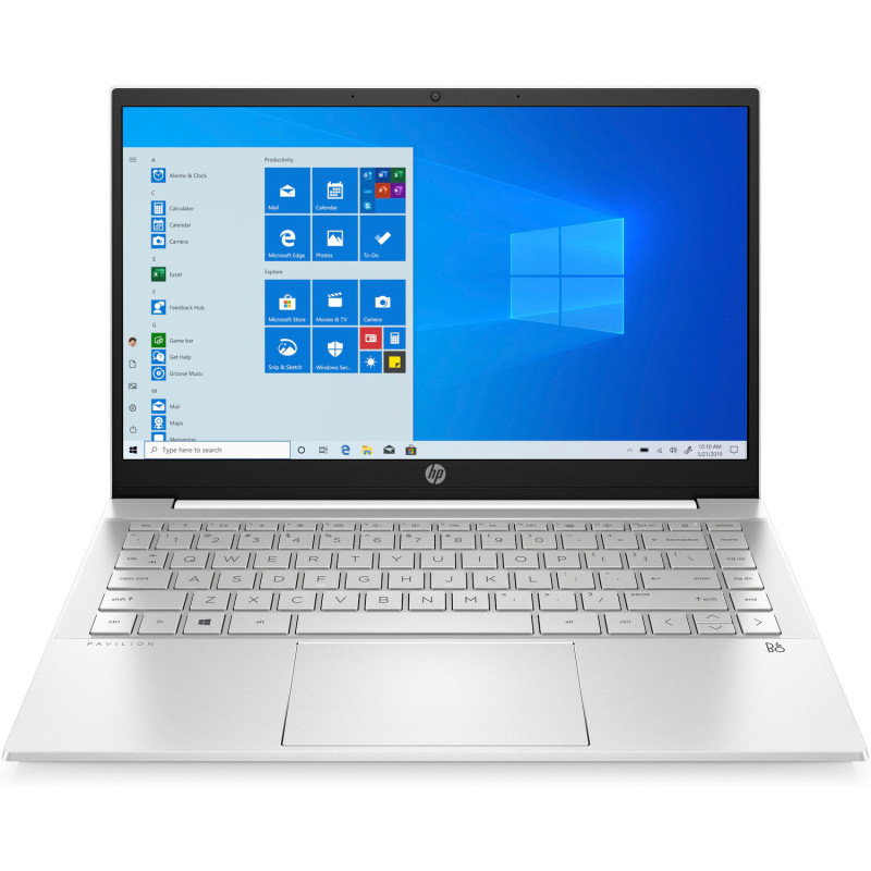 Ноутбук HP Pavilion 14-dv2021ua 14" FHD IPS, 250n/i7-1255U (4.7)/16Gb/SSD512Gb/Int Ir X/FPS/Підсв/DOS/Білий (833F6EA)