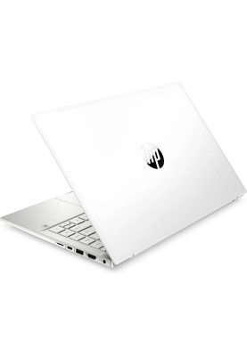 Ноутбук HP Pavilion 14-dv2021ua 14" FHD IPS, 250n/i7-1255U (4.7)/16Gb/SSD512Gb/Int Ir X/FPS/Підсв/DOS/Білий (833F6EA)
