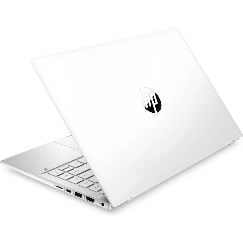 Ноутбук HP Pavilion 14-dv2021ua 14" FHD IPS, 250n/i7-1255U (4.7)/16Gb/SSD512Gb/Int Ir X/FPS/Підсв/DOS/Білий (833F6EA)