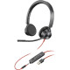 Гарнітура Poly BlackWire C3325 M USB-A +3.5mm Plug HS Stereo
