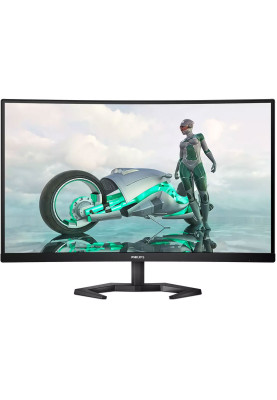 TFT 27" Philips 27M1C3200VL, VA, вигнутий, 165Hz, 1ms, 2хHDMI, DP, чорний