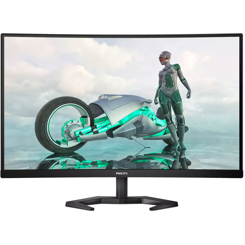 TFT 27" Philips 27M1C3200VL, VA, вигнутий, 165Hz, 1ms, 2хHDMI, DP, чорний